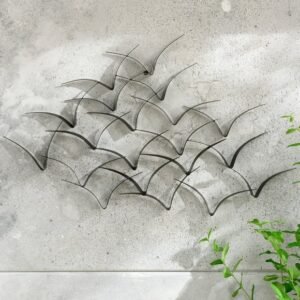 Coastal Birds Metal Indoor Outdoor Wall Art image 1 of 5