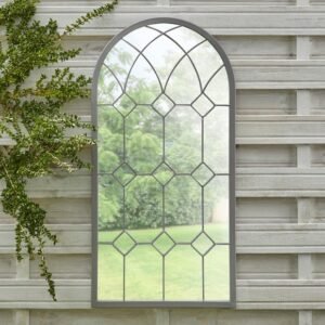 Florence Arched Indoor Outdoor Full Length Wall Mirror image 1 of 1