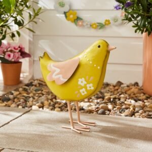 Iron Yellow Chicken Ornament image 1 of 2