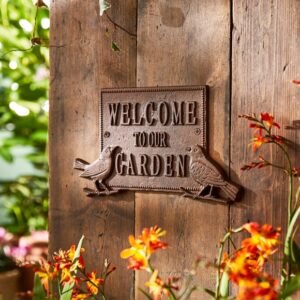 Cast Iron Welcome Sign image 1 of 2