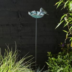 Bronze Resin Bird On Stake image 1 of 3